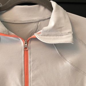 Lululemon quarter zip. Striped